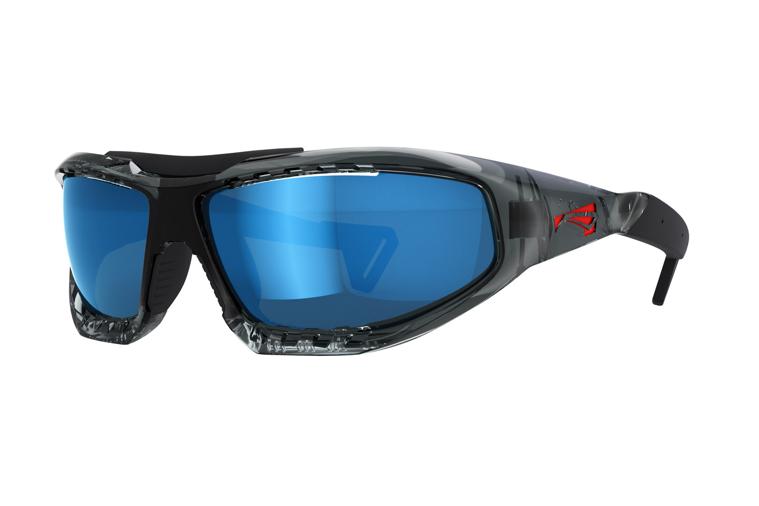Levanté™ Series Polarized Smoke ML Blue Mirror + Anti-fog