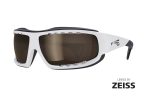 Frame: Gloss White; Lenses: PA Brown